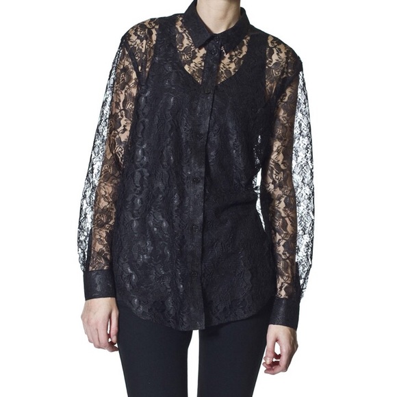 Cheap Monday Barlow Shirt in Black - Picture 1 of 5